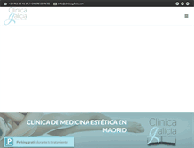 Tablet Screenshot of clinicagalicia.com